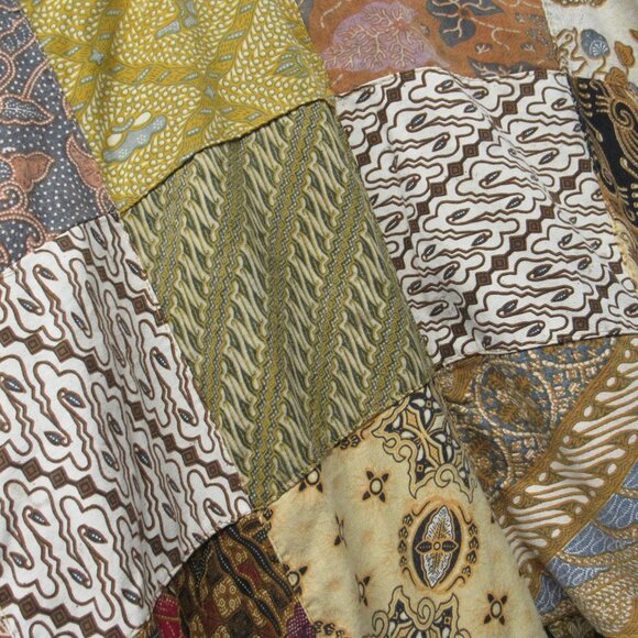 Jaded Gypsy Patchwork Kimono Duster One Size Boho Lagenlook Hippie Handmade - Picture 3 of 6